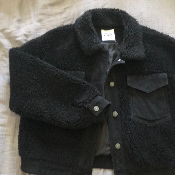 Sherpa jacket, size M - Picture 2 of 6
